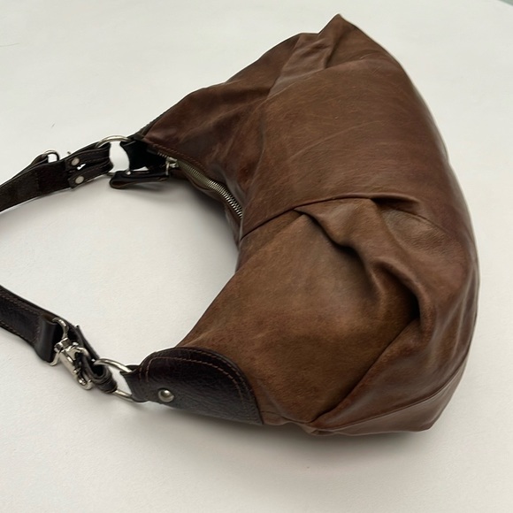 Tano Brown Leather Hobo - Picture 9 of 16